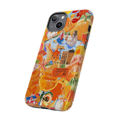 Orange Goldfish iPhone Case