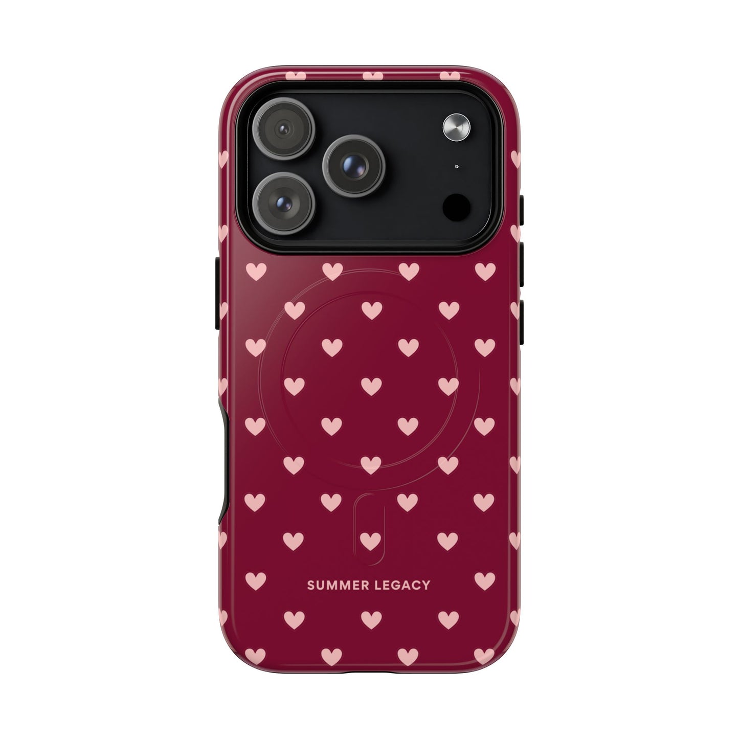 Berry Hearts MagSafe Case