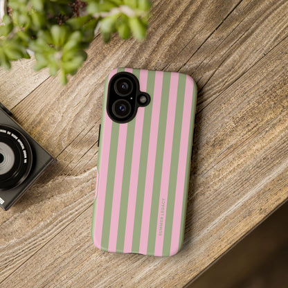 Guava Stripe iPhone Case