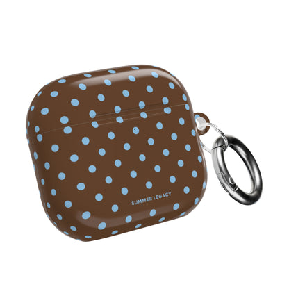 Mocha Polka Dot AirPod Case