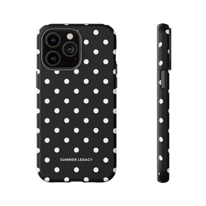 Ebony Polka Dot iPhone Case
