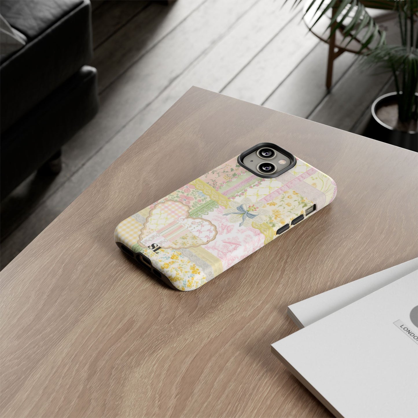 Garden Quilt Patchwork iPhone Case