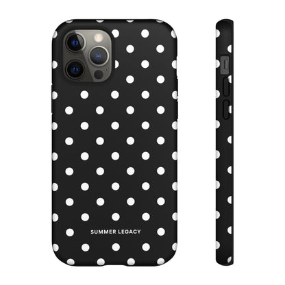 Ebony Polka Dot iPhone Case