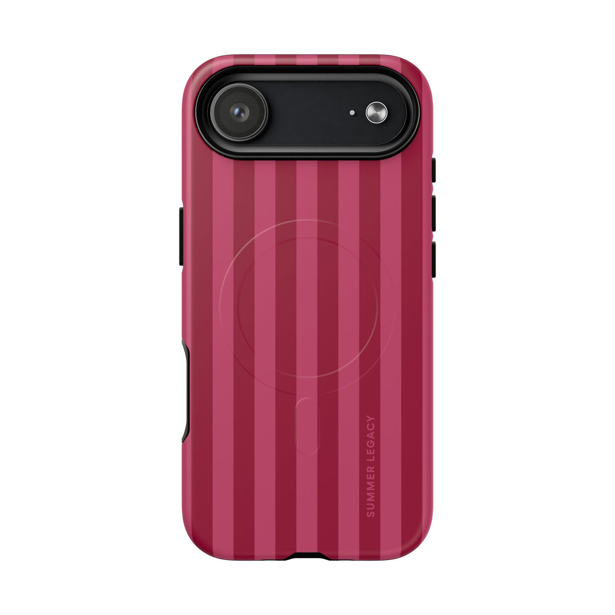 Berry Stripe MagSafe Case