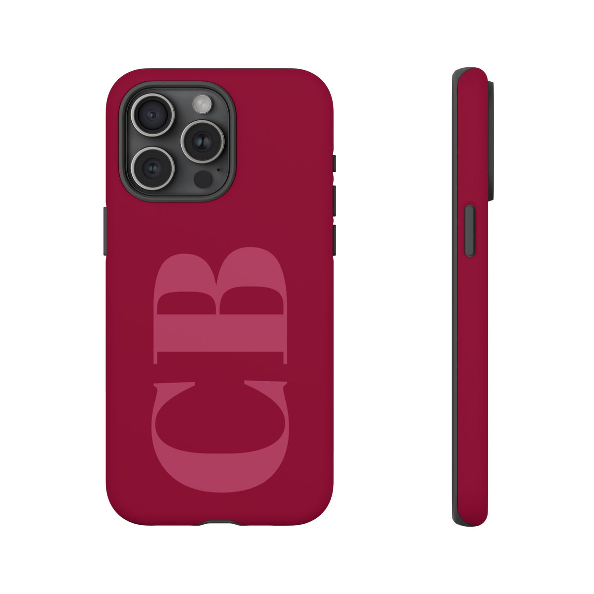 Berry Custom Initial iPhone Case