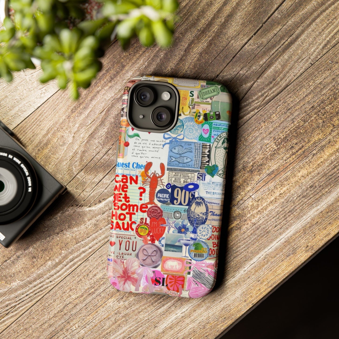 Scrapbook iPhone Case