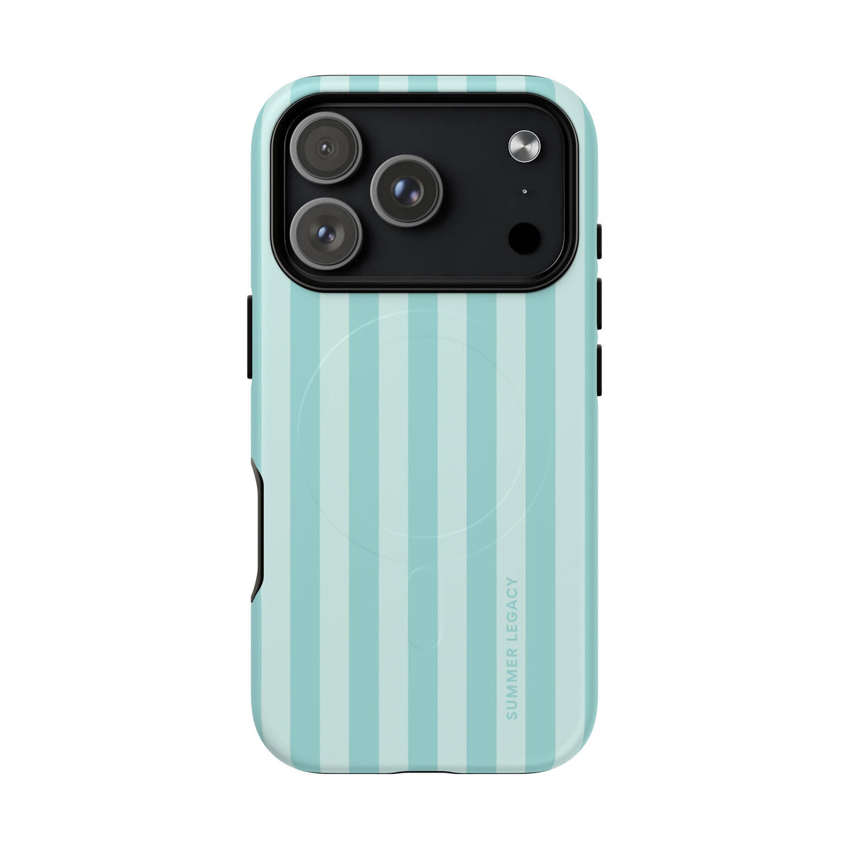 Teal Stripe MagSafe Case