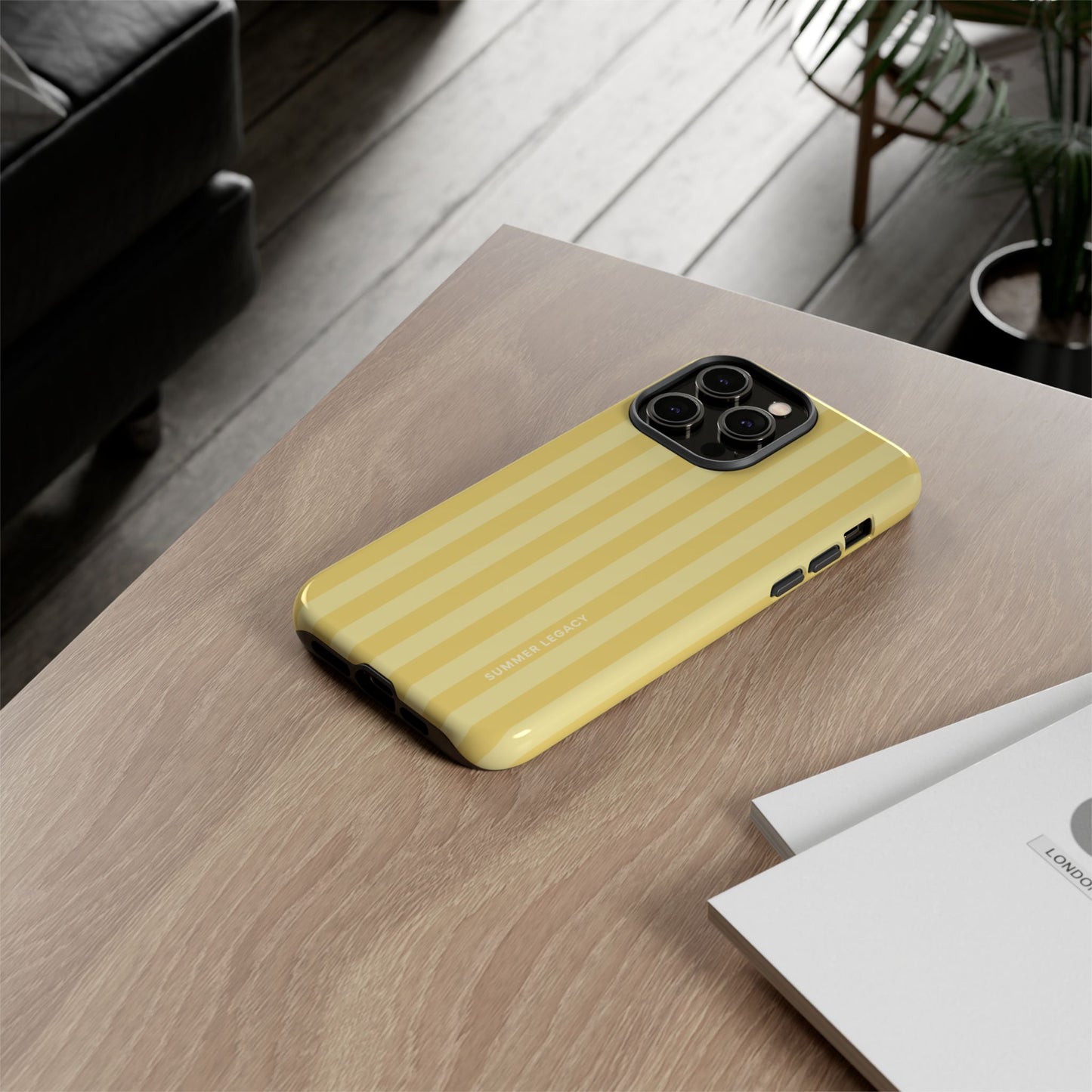 Lemonade Stripe iPhone Case