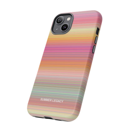 Champagne Ombre Stripe iPhone Case