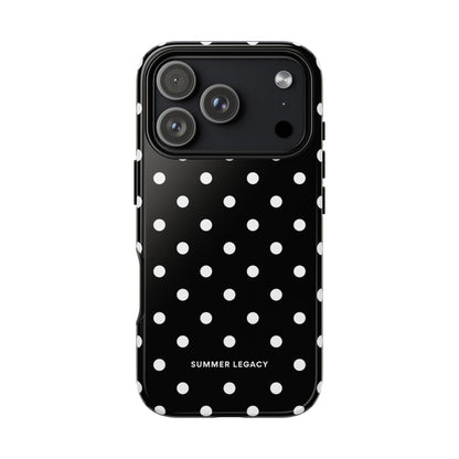 Ebony Polka Dot iPhone Case