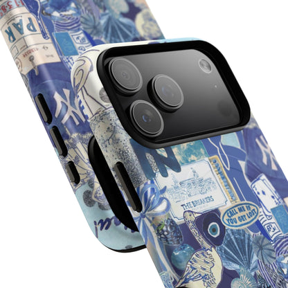 Blue Collage MagSafe Case