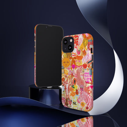 Sunset Aura iPhone Case