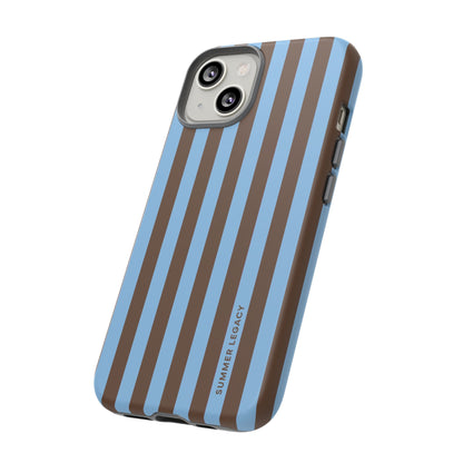 Mocha Stripe iPhone Case