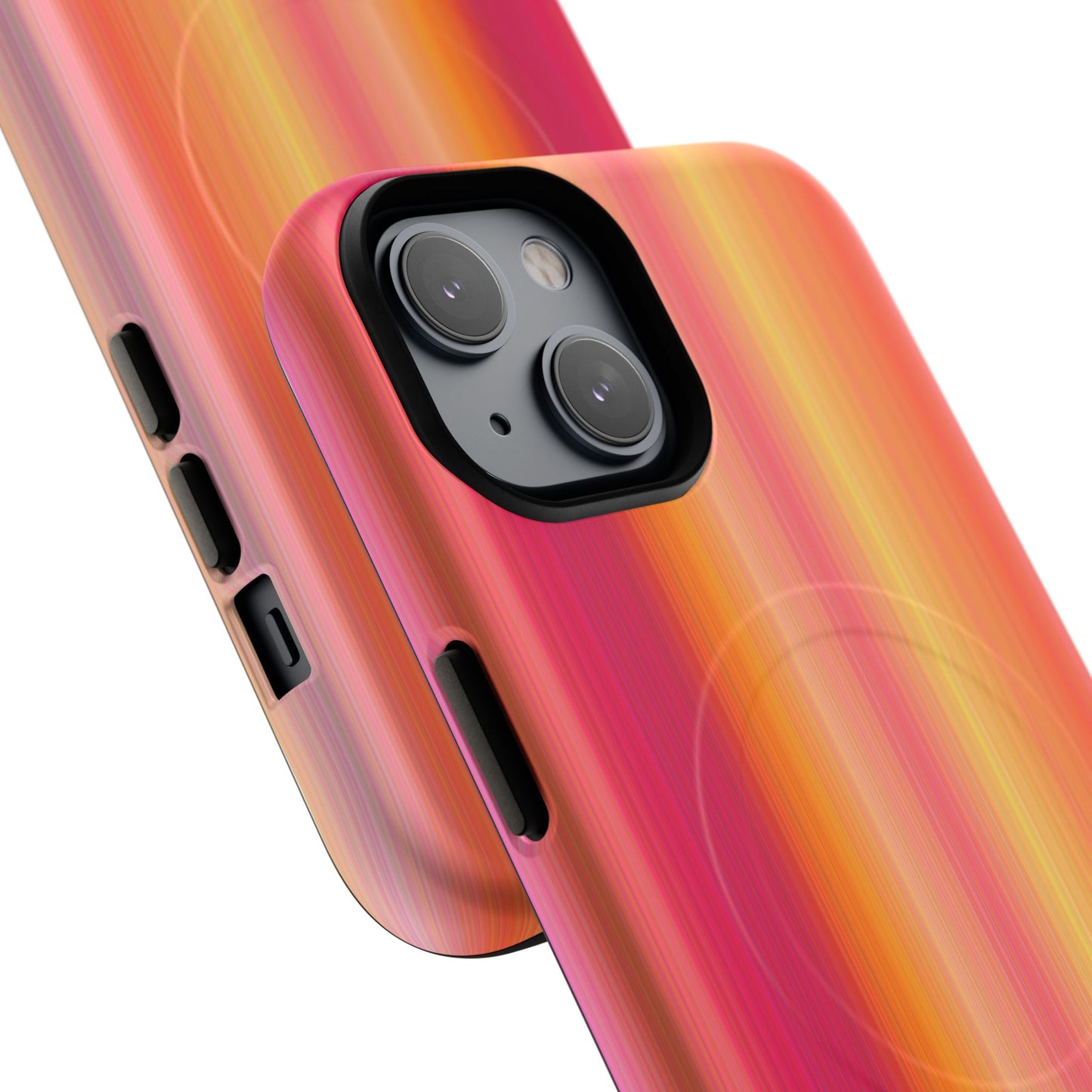 Amber Glow Ombre Stripe MagSafe Case