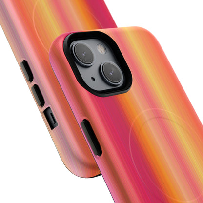Amber Glow Ombre Stripe MagSafe Case