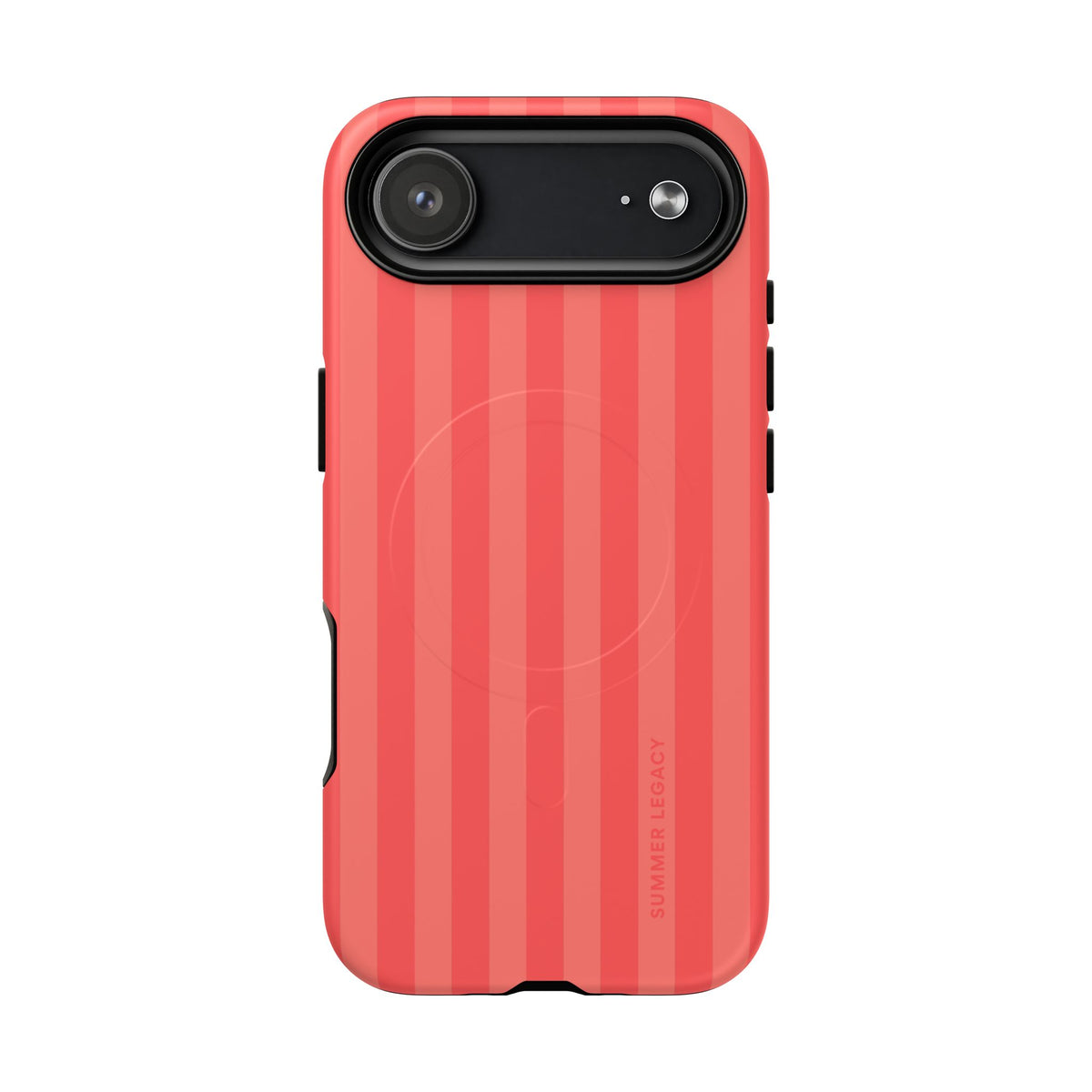 Coral Stripe MagSafe Case