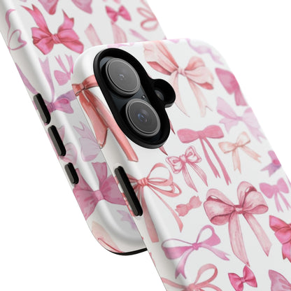 Pink Bows iPhone Case