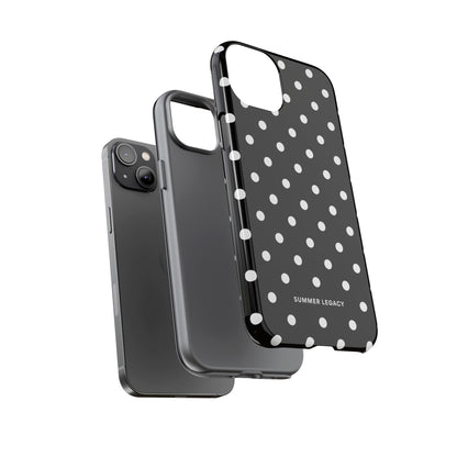 Ebony Polka Dot iPhone Case