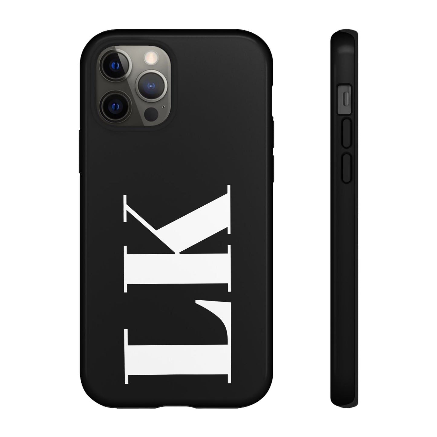 Ebony Custom Initial iPhone Case