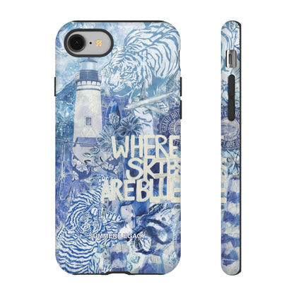 Blue Horizon iPhone Case