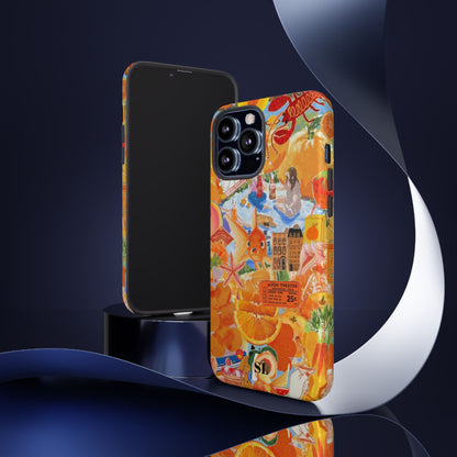Orange Goldfish iPhone Case