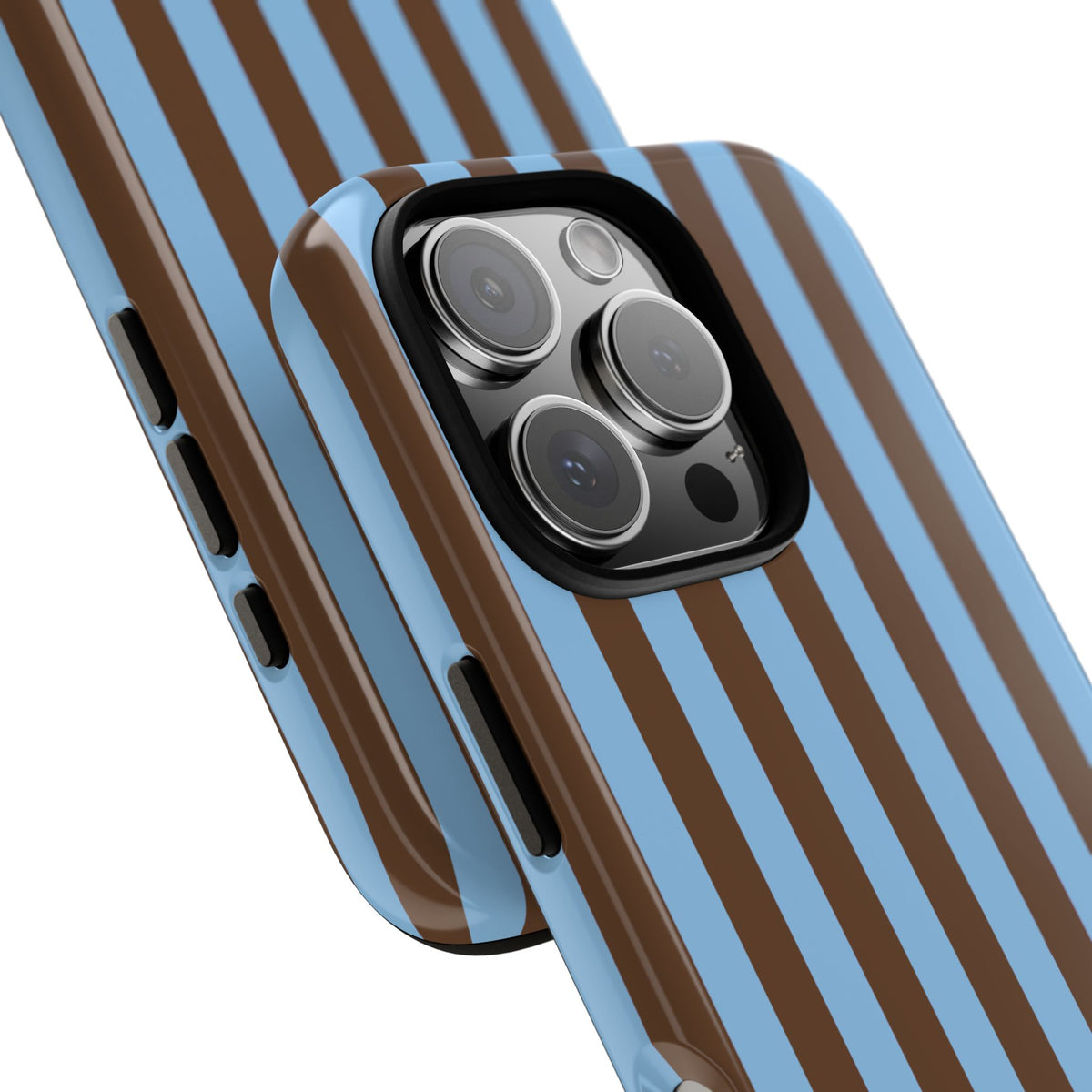 Mocha Stripe iPhone Case