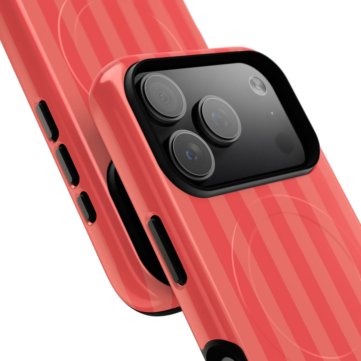 Coral Stripe MagSafe Case