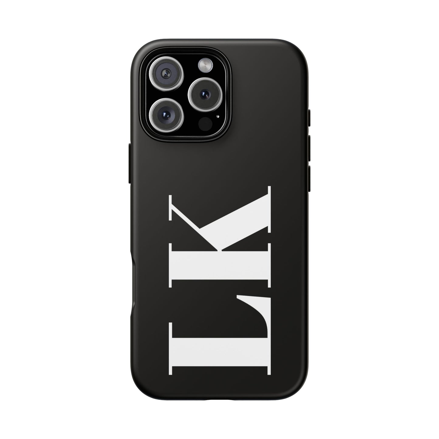 Ebony Custom Initial iPhone Case