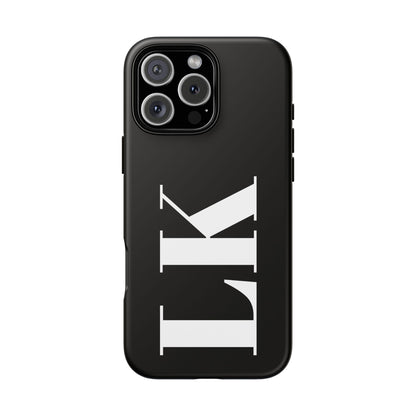 Ebony Custom Initial iPhone Case
