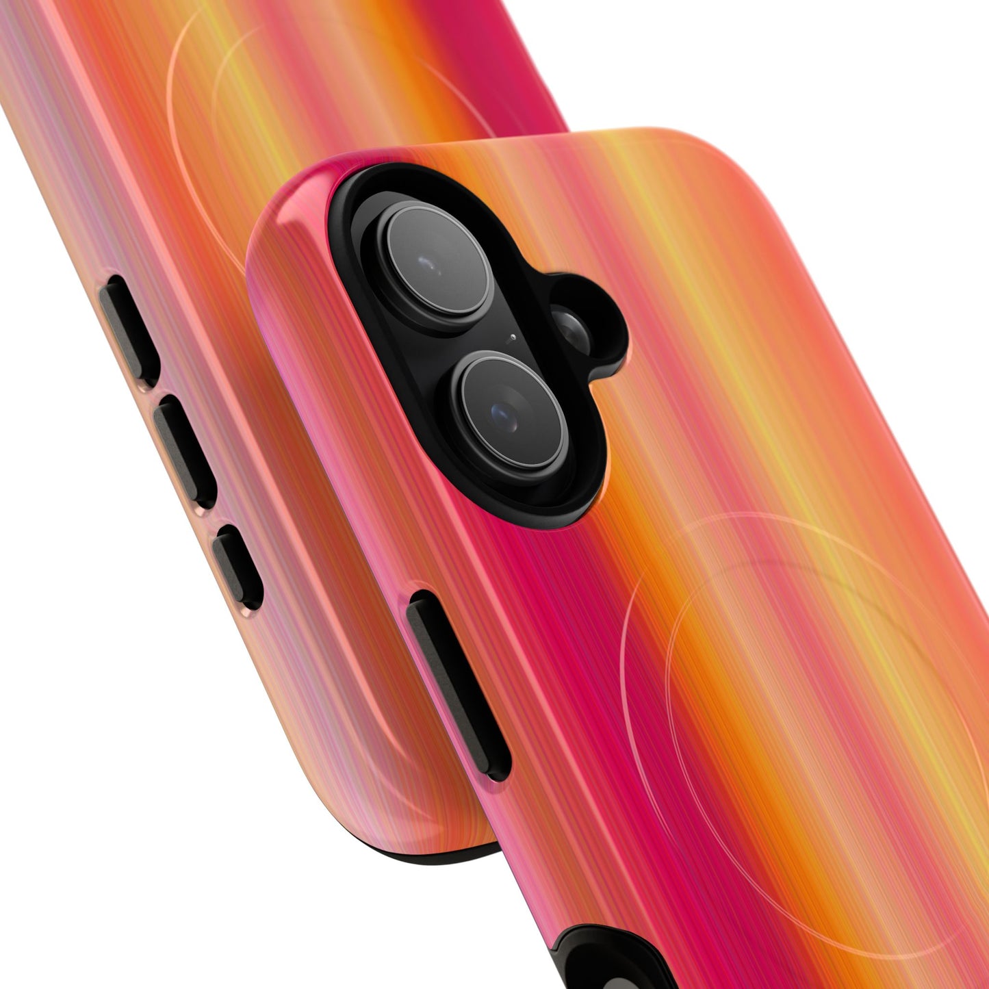Amber Glow Ombre Stripe MagSafe Case