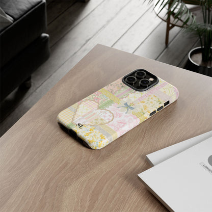 Garden Quilt Patchwork iPhone Case