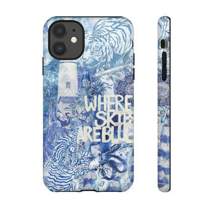 Blue Horizon iPhone Case