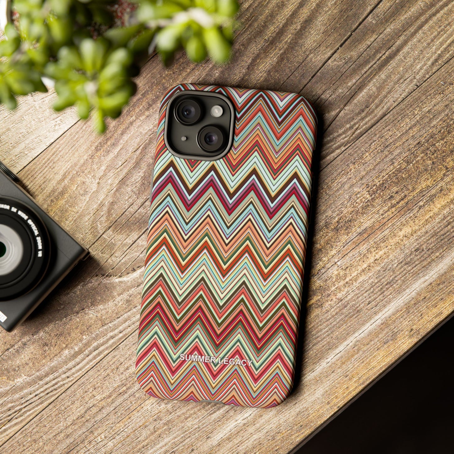 Riviera Chevron iPhone Case