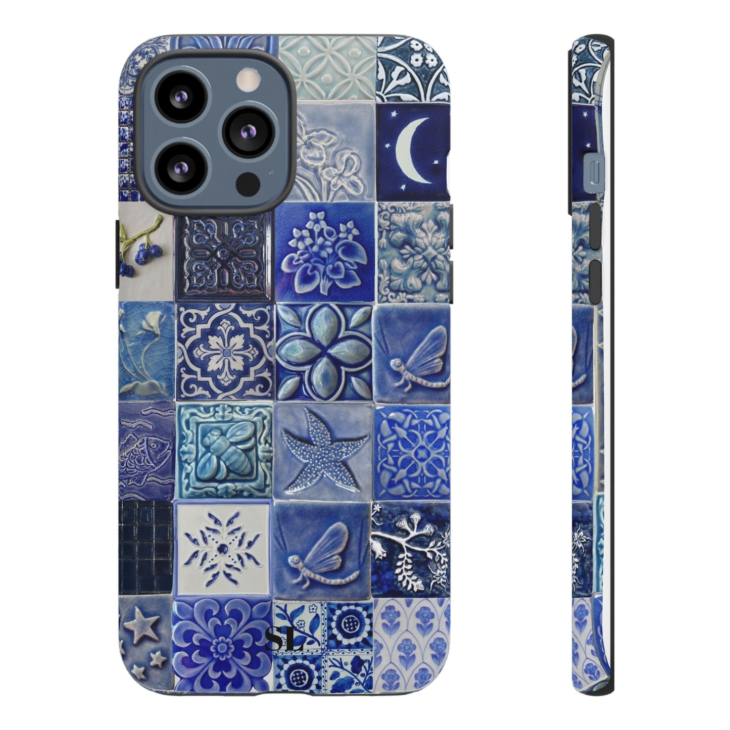 Midnight Mosaic Tiles iPhone Case