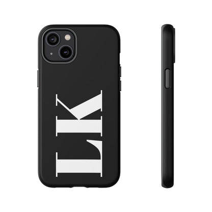 Ebony Custom Initial iPhone Case