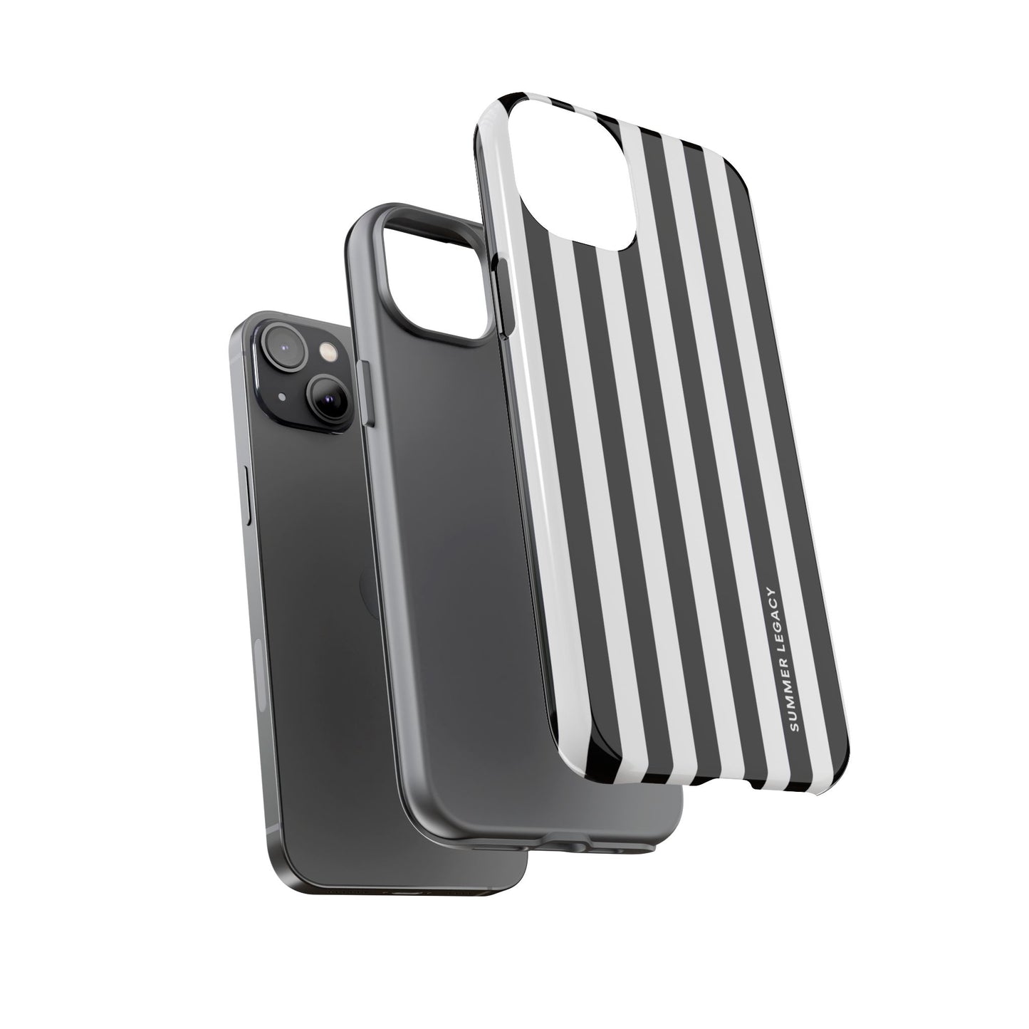 Ebony Stripe iPhone Case
