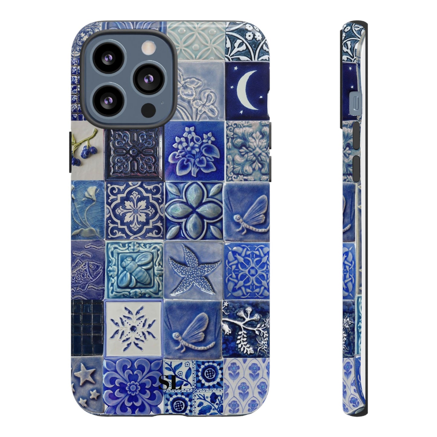 Midnight Mosaic Tiles iPhone Case