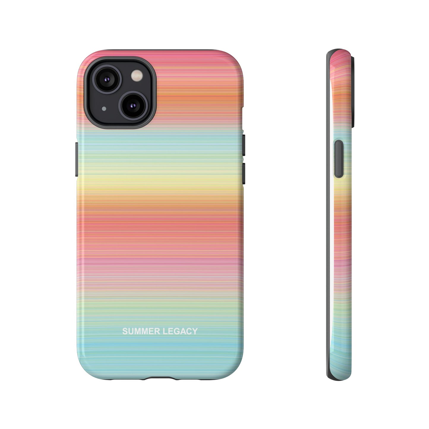 Sunrise Ombre Stripe iPhone Case