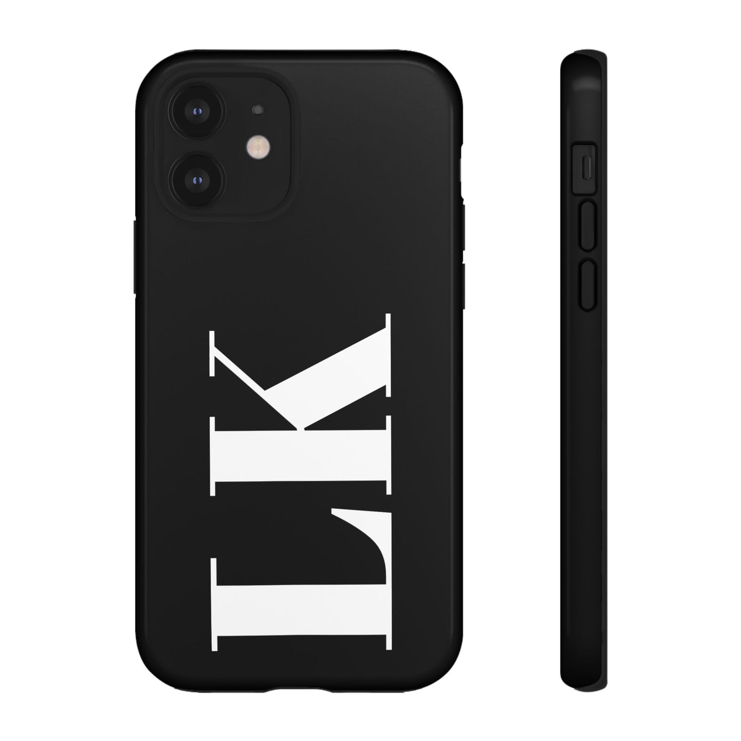 Ebony Custom Initial iPhone Case