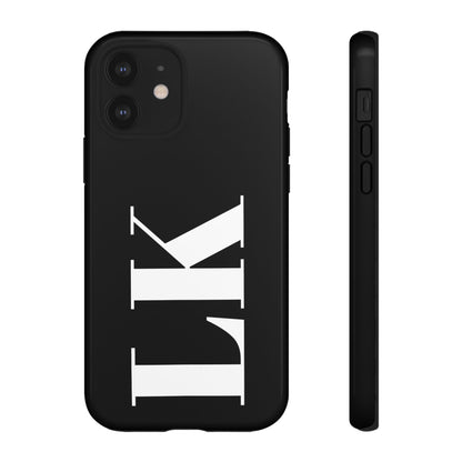 Ebony Custom Initial iPhone Case