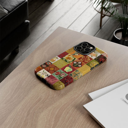 Orchard Mosaic Tiles iPhone Case