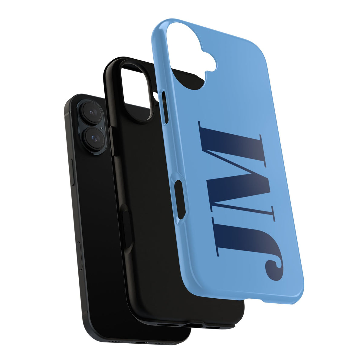 Lagoon Custom Initial iPhone Case