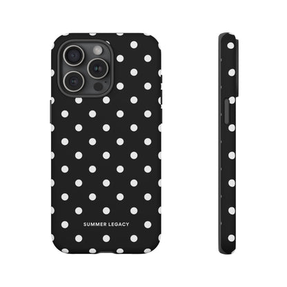 Ebony Polka Dot iPhone Case