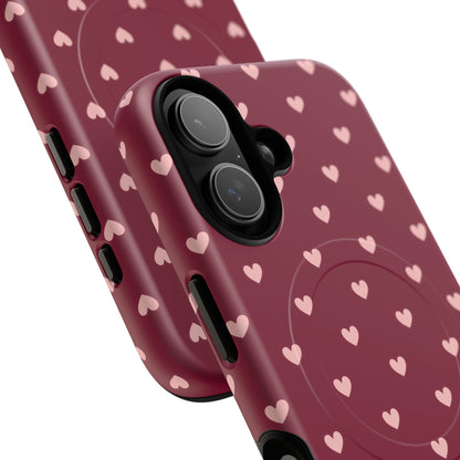 Berry Hearts MagSafe Case