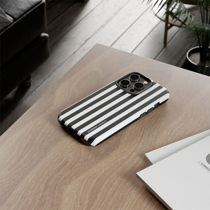 Ebony Stripe iPhone Case