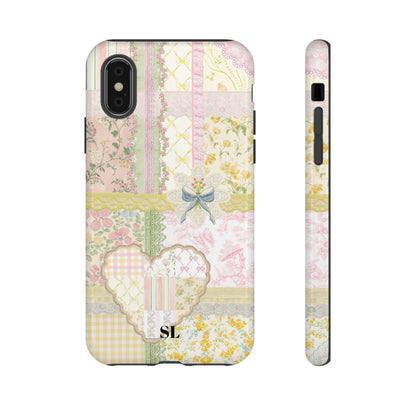 Garden Quilt Patchwork iPhone Case