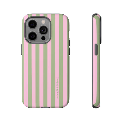 Guava Stripe iPhone Case