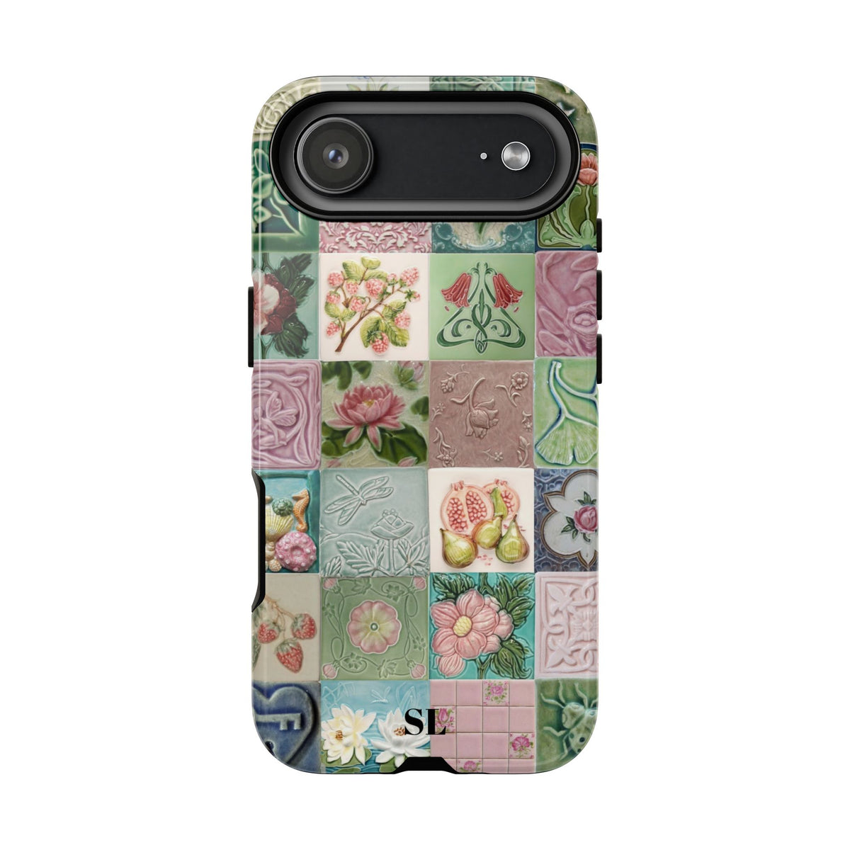 Garden Mosaic Tiles iPhone Case