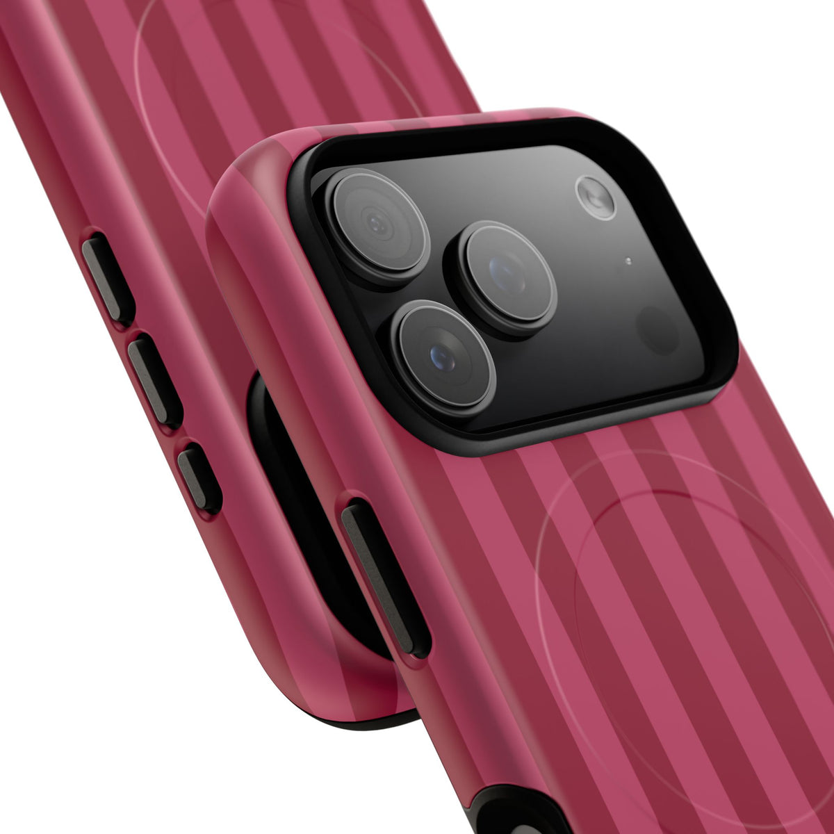 Berry Stripe MagSafe Case