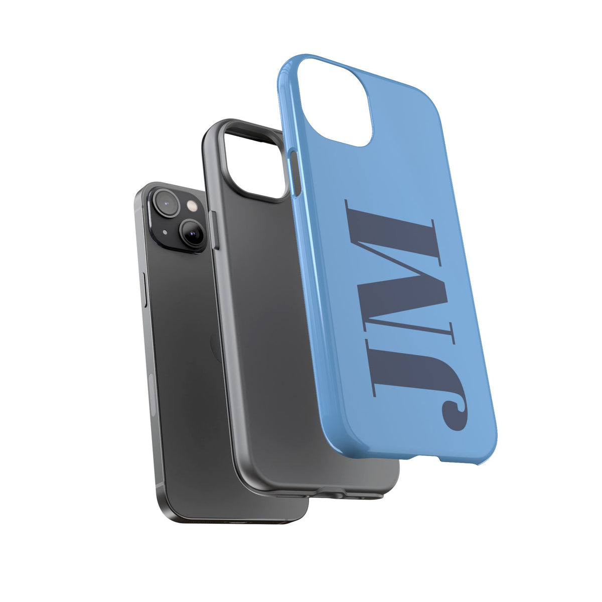 Lagoon Custom Initial iPhone Case